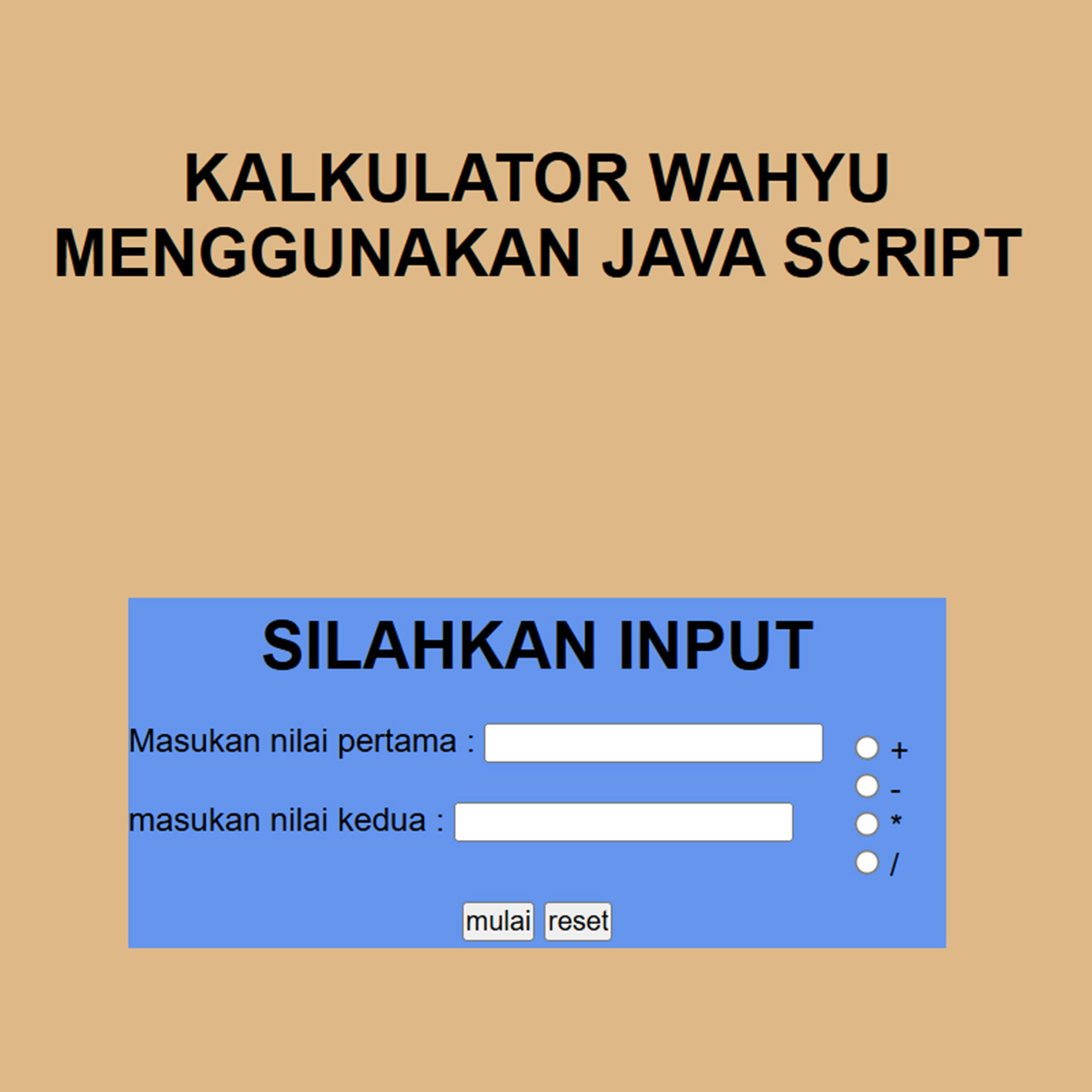 kalkulator